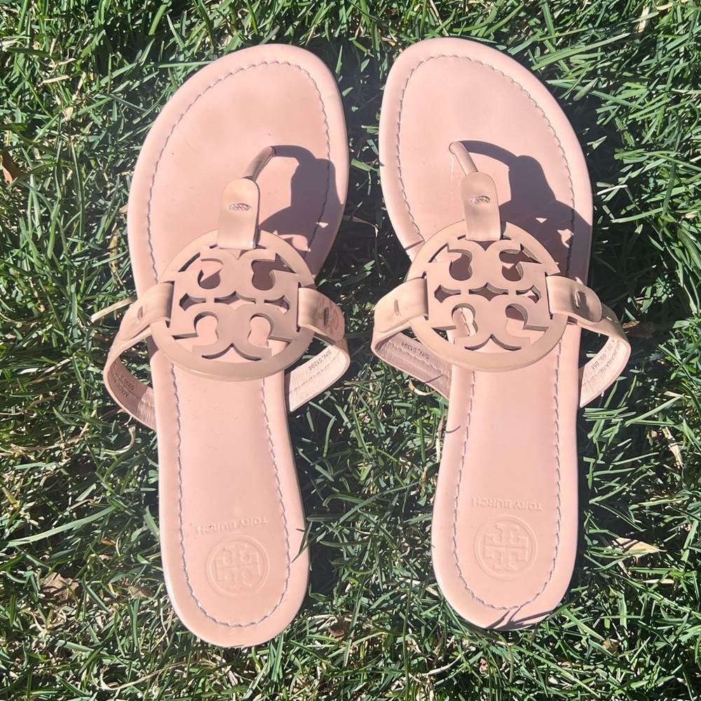Tory Burch Miller Sandals, size 8